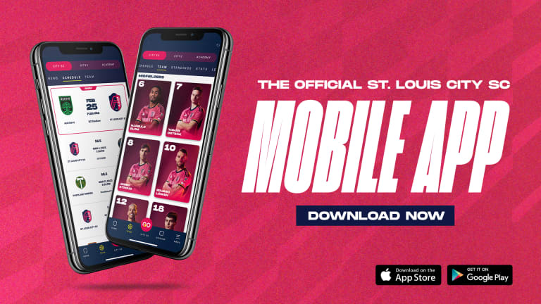 The official St. Louis CITY SC mobile app